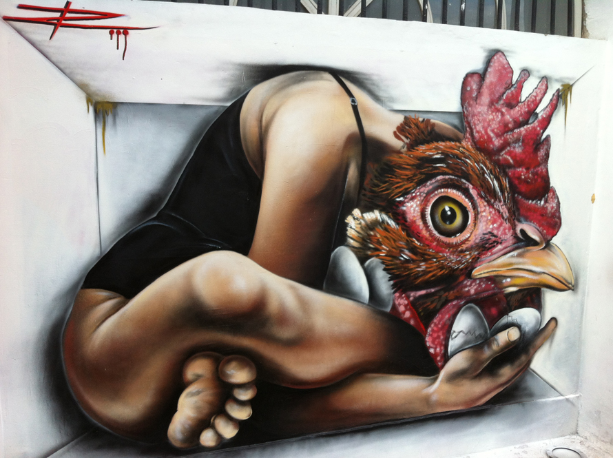 Mujer Gallina